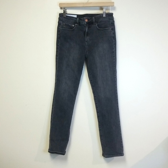 Gap Classic Straight High Rise Black Denim - Picture 4 of 8